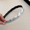 PU Leather Braided Hair Headband - Teresa's Fashionista LLC