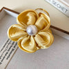 Flower Acrylic Hair Claw Clip - Teresa's Fashionista LLC