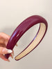 PU Leather Wide Headband - Teresa's Fashionista LLC