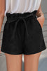 Paperbag Waist Belted Pocket Shorts-Teresa's Fashionista LLC