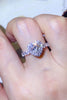 1 Carat Moissanite Heart Ring-Teresa's Fashionista LLC