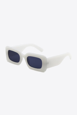Polycarbonate Frame Rectangle Sunglasses-Teresa's Fashionista LLC