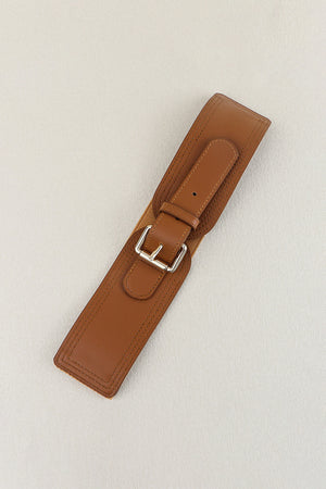 Elastic Wide PU Belt-Teresa's Fashionista LLC