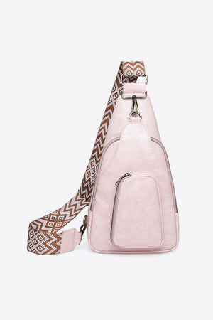 Adored Take A Trip PU Leather Sling Bag-Teresa's Fashionista LLC