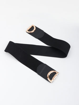D Buckle Elastic Belt-Teresa's Fashionista LLC