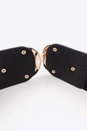 Double D Buckle PU Belt-Teresa's Fashionista LLC