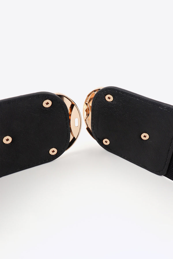 Double D Buckle PU Belt-Teresa's Fashionista LLC