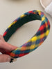 Colorful Polyester Hair Headband - Teresa's Fashionista LLC