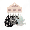 Teardrop Shape Halloween Theme Dangle Earrings - Teresa's Fashionista LLC