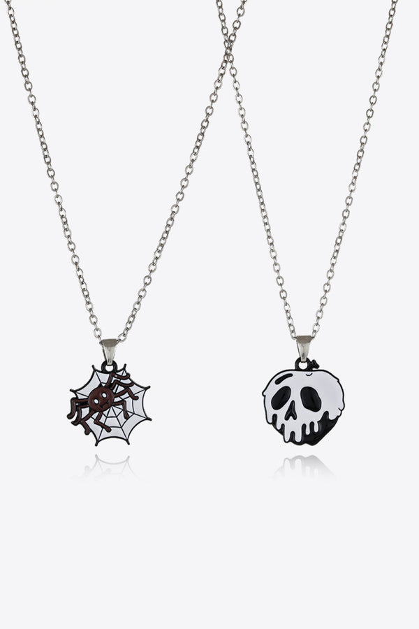 Two-Piece Halloween Theme Necklace Set - Teresa's Fashionista LLC