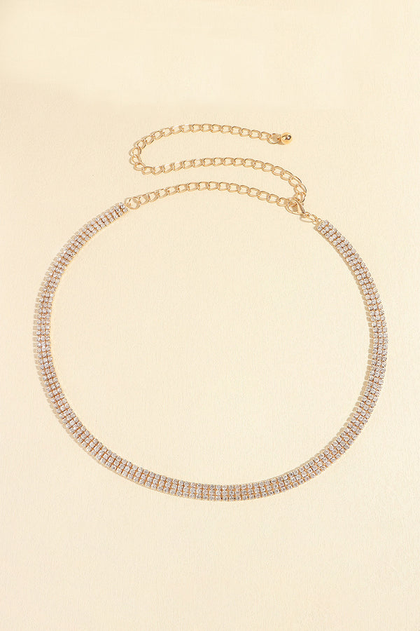 Rhinestones Alloy Belt-Teresa's Fashionista LLC
