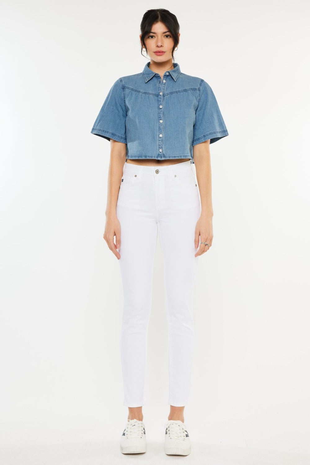 Kancan High Rise Ankle Skinny Jeans - Teresa's Fashionista LLC