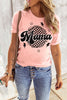 MAMA Round Neck Short Sleeve T-Shirt-Teresa's Fashionista LLC