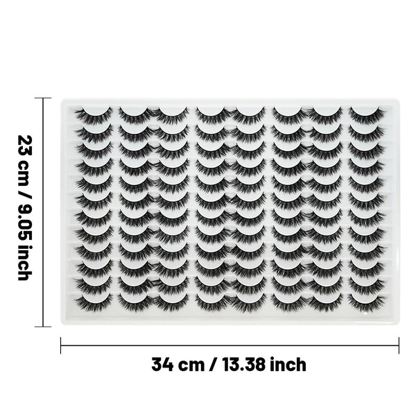 3D False Eyelashes Are Multi-layered, Realistic, Soft And Comfortable