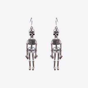 Skeleton Alloy Earrings - Teresa's Fashionista LLC
