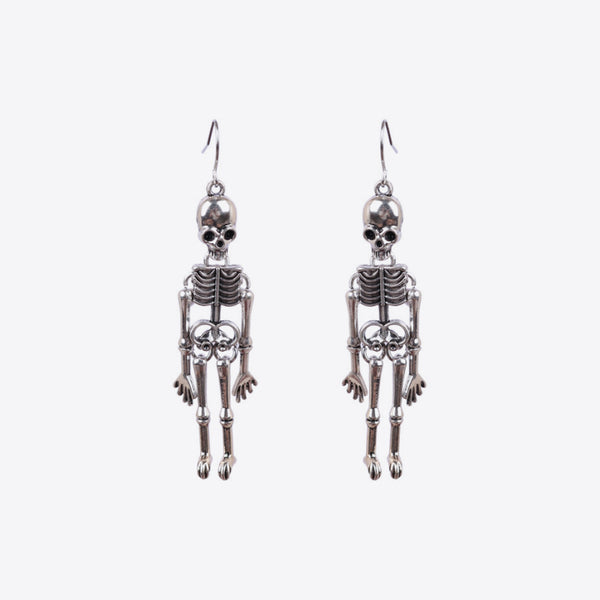 Skeleton Alloy Earrings - Teresa's Fashionista LLC