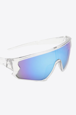 Polycarbonate Shield Sunglasses-Teresa's Fashionista LLC