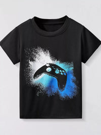 Children's Game Controller Graphic T-Shirt