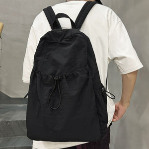 Drawstring Nylon Backpack Bag-Teresa's Fashionista LLC