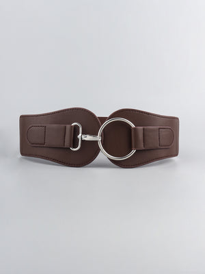 PU Elastic Wide Belt-Teresa's Fashionista LLC