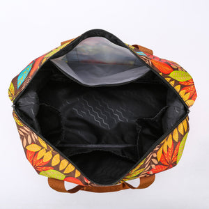 Canvas Printed Travel Bag-Teresa's Fashionista LLC