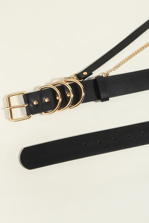 Punk PU Belt-Teresa's Fashionista LLC