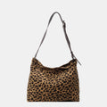 Leopard Adjustable Strap Tote Bag-Teresa's Fashionista LLC