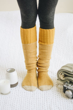 Knitted Lounge Socks-Teresa's Fashionista LLC