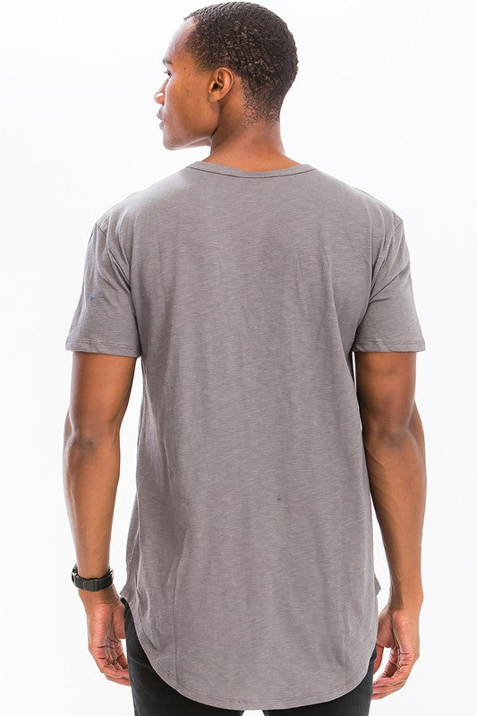 SHORT SLEEVE 4 BUTTON HENLEY SHIRT-Teresa&#39;s Fashionista LLC