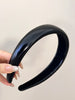 PU Leather Wide Headband - Teresa's Fashionista LLC