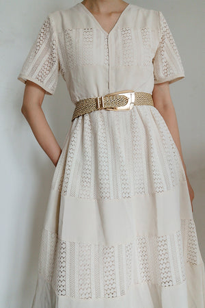 Irregular Buckle Braid Belt-Teresa's Fashionista LLC