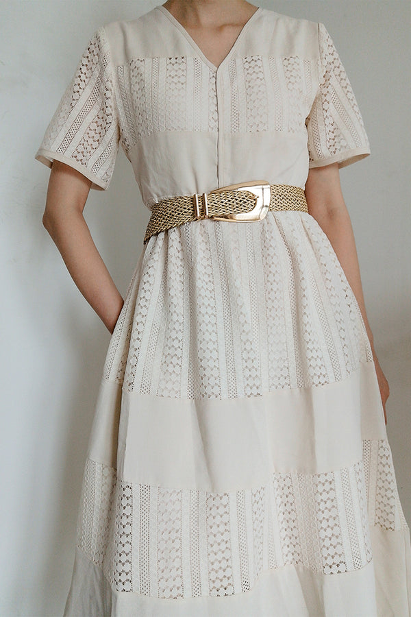 Irregular Buckle Braid Belt-Teresa's Fashionista LLC