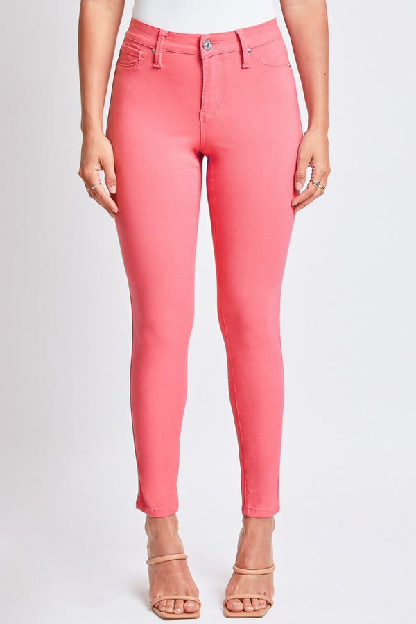 YMI Jeanswear Full Size Hyperstretch Mid-Rise Skinny Jeans-Teresa's Fashionista LLC