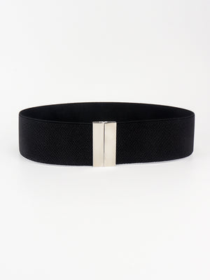 Alloy Buckle Elastic Belt-Teresa's Fashionista LLC