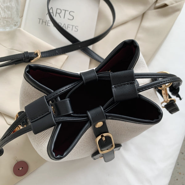 Straw Braided Adjustable Strap Crossbody Bag-Teresa's Fashionista LLC