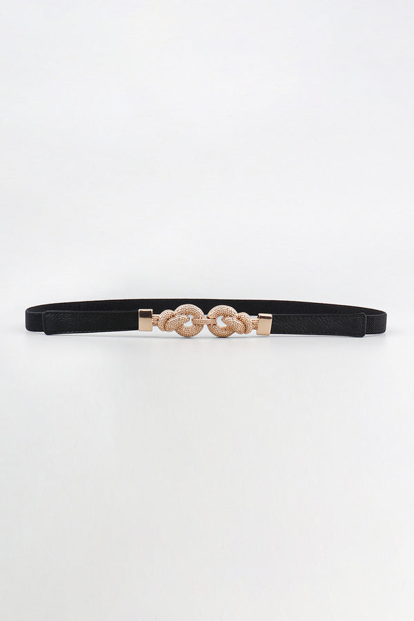 Zinc Alloy Buckle PU Leather Belt-Teresa's Fashionista LLC