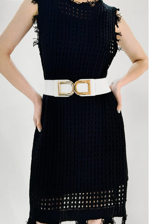 Double D Buckle PU Belt-Teresa's Fashionista LLC