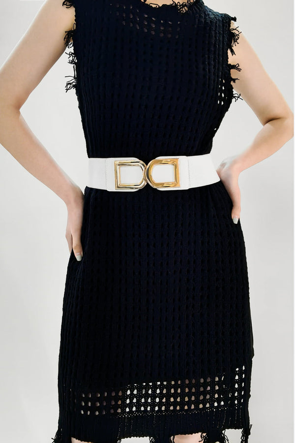 Double D Buckle PU Belt-Teresa's Fashionista LLC