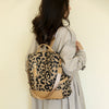 Leopard PU Leather Backpack Bag-Teresa's Fashionista LLC