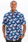 HAWAIIAN BUTTON DOWN SHIRT-Teresa's Fashionista LLC