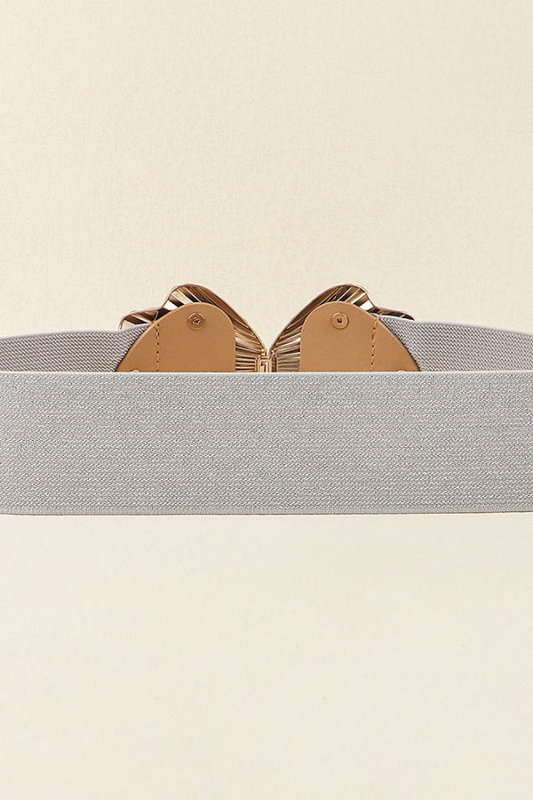 Zinc Alloy Buckle Elastic Belt-Teresa's Fashionista LLC