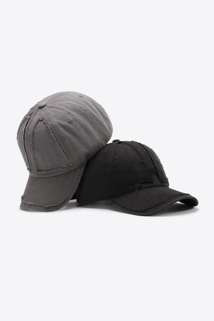Distressed Adjustable Baseball Cap-Teresa's Fashionista LLC