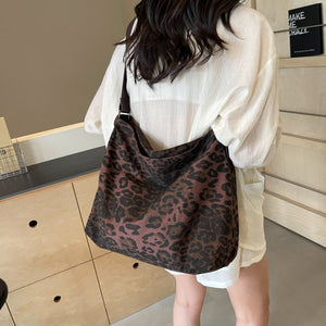 Leopard Adjustable Strap Tote Bag-Teresa's Fashionista LLC