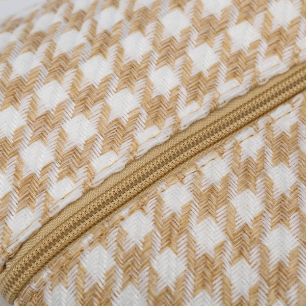 Houndstooth Canvas Travel Bag-Teresa's Fashionista LLC