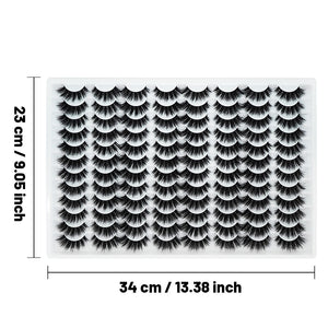 3D False Eyelashes Are Multi-layered, Realistic, Soft And Comfortable