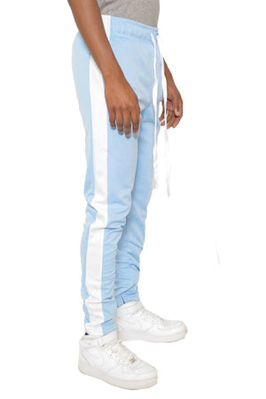 SLIM SKINNY STRIPE DESIGN TRACK PANT JOGGERS-Teresa's Fashionista LLC