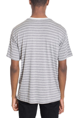 Weiv Short Sleeve Striped T Shirt-Teresa's Fashionista LLC