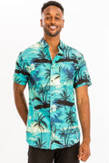 Print hawaiian shirt-Teresa's Fashionista LLC