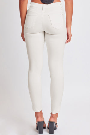 YMI Jeanswear Hyperstretch Mid-Rise Skinny Jeans-Teresa's Fashionista LLC