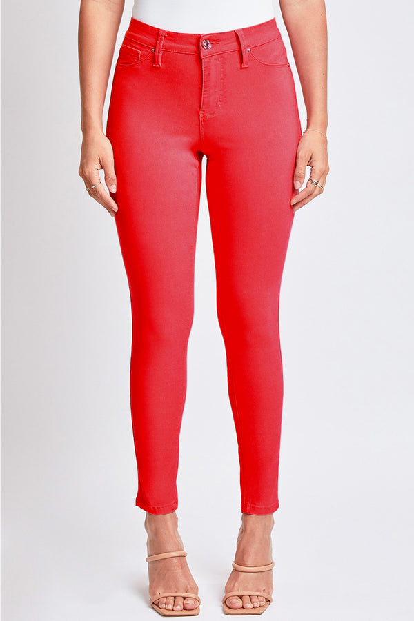 YMI Jeanswear Full Size Hyperstretch Mid-Rise Skinny Jeans-Teresa's Fashionista LLC